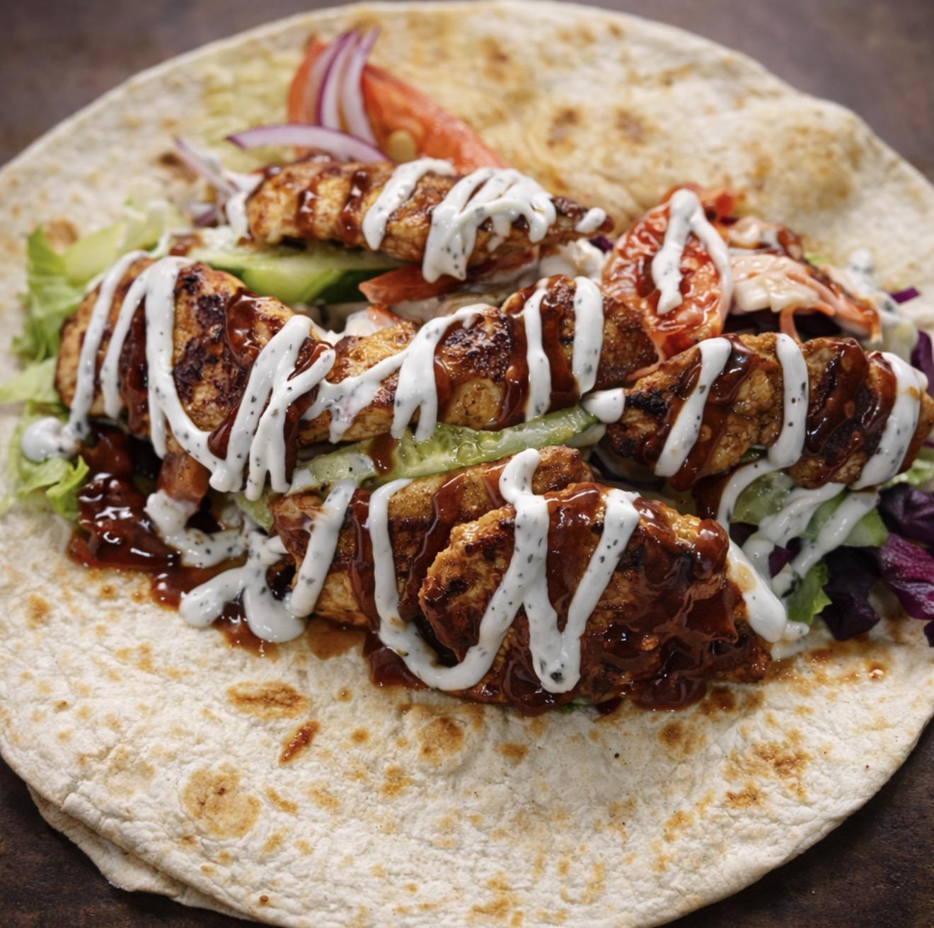 Chicken Shish Wrap