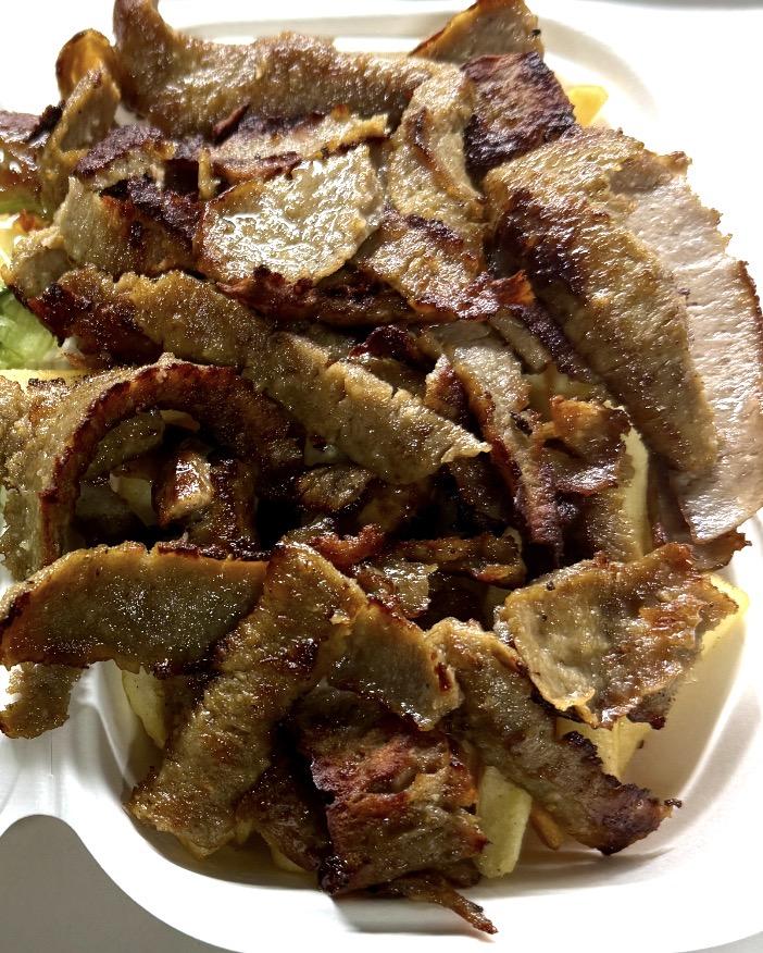 Small box of Doner meat