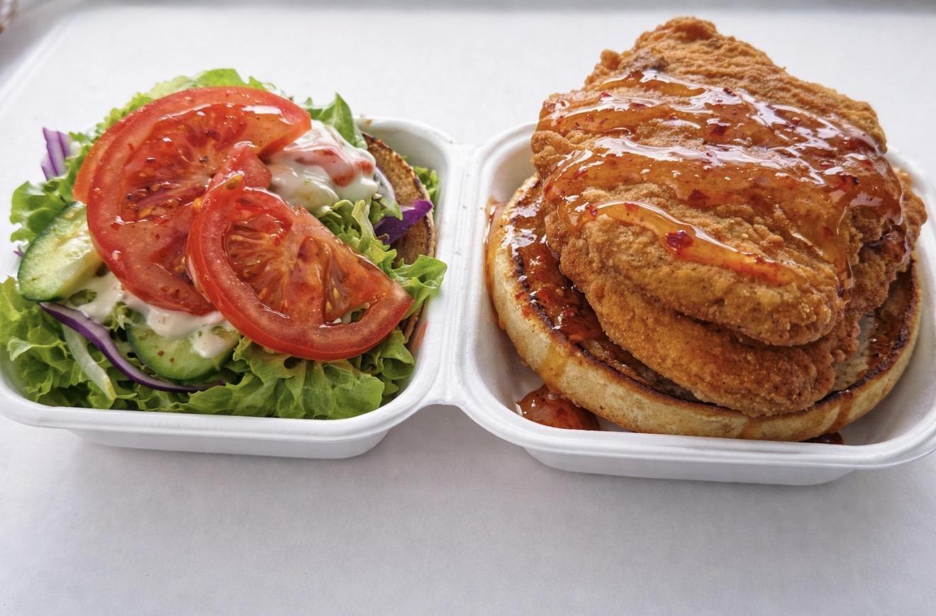 1/4 Chicken Fillet Burger